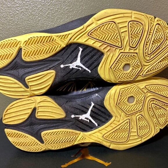 Nike Air Jordan's 2014 CP3 Vll AE Men’s Size US 10 Gray & Yellow Neon - Picture 7 of 11